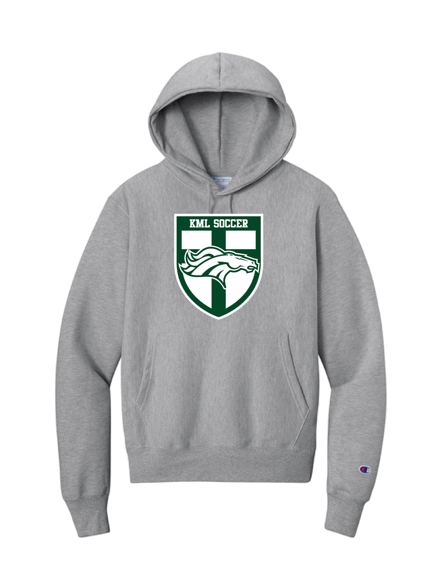 KML shield hooded sweatshirt oxford