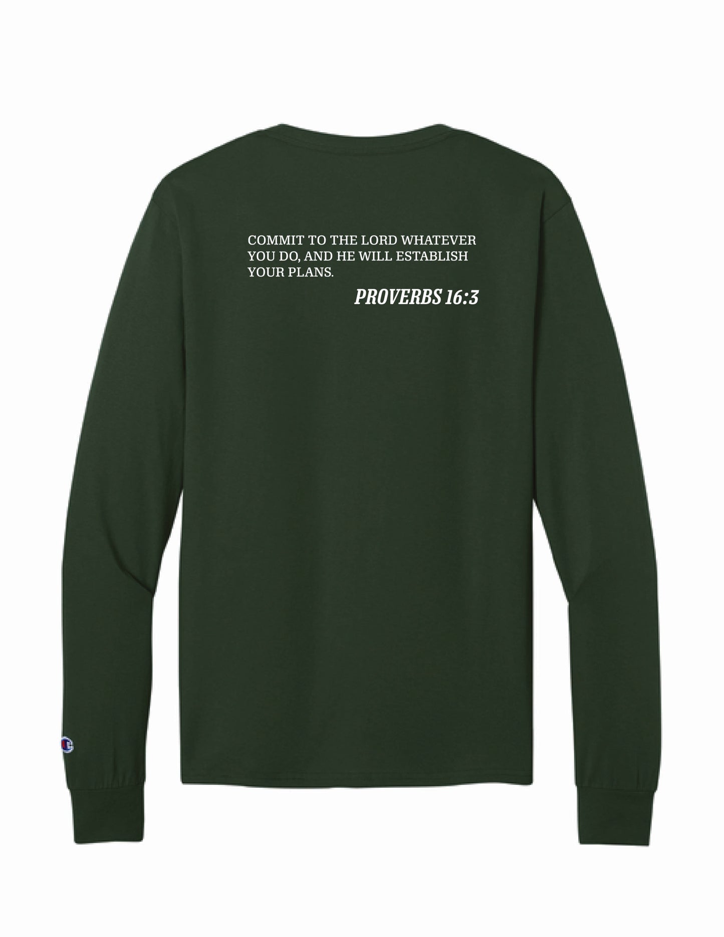KML Chargers Soccer Long sleeve tee dark green