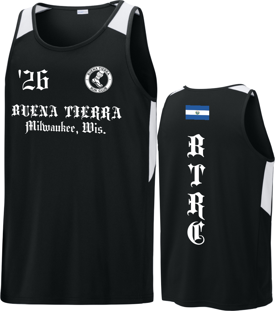 Buena Tierra Sport-Tek Club Tank - Black / Men's / EL SALVADOR