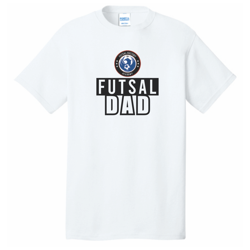 FFA Core Cotton FUTSAL DAD Tee - White