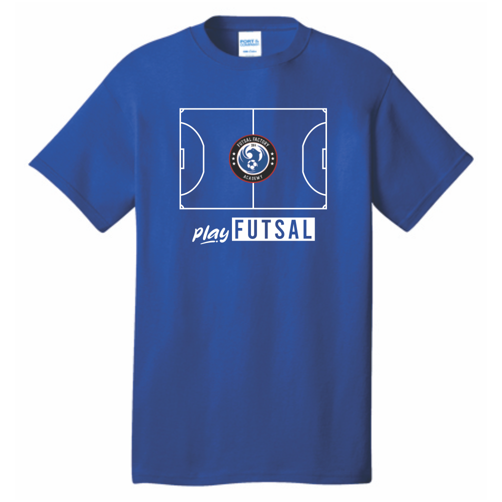 FFA Core Cotton FUTSAL COURT Tee - Royal