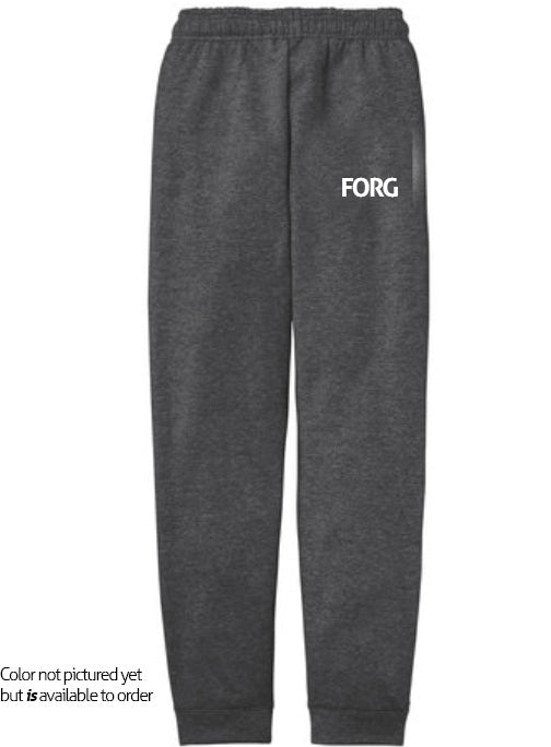 Embroidered FORG Logo Joggers
