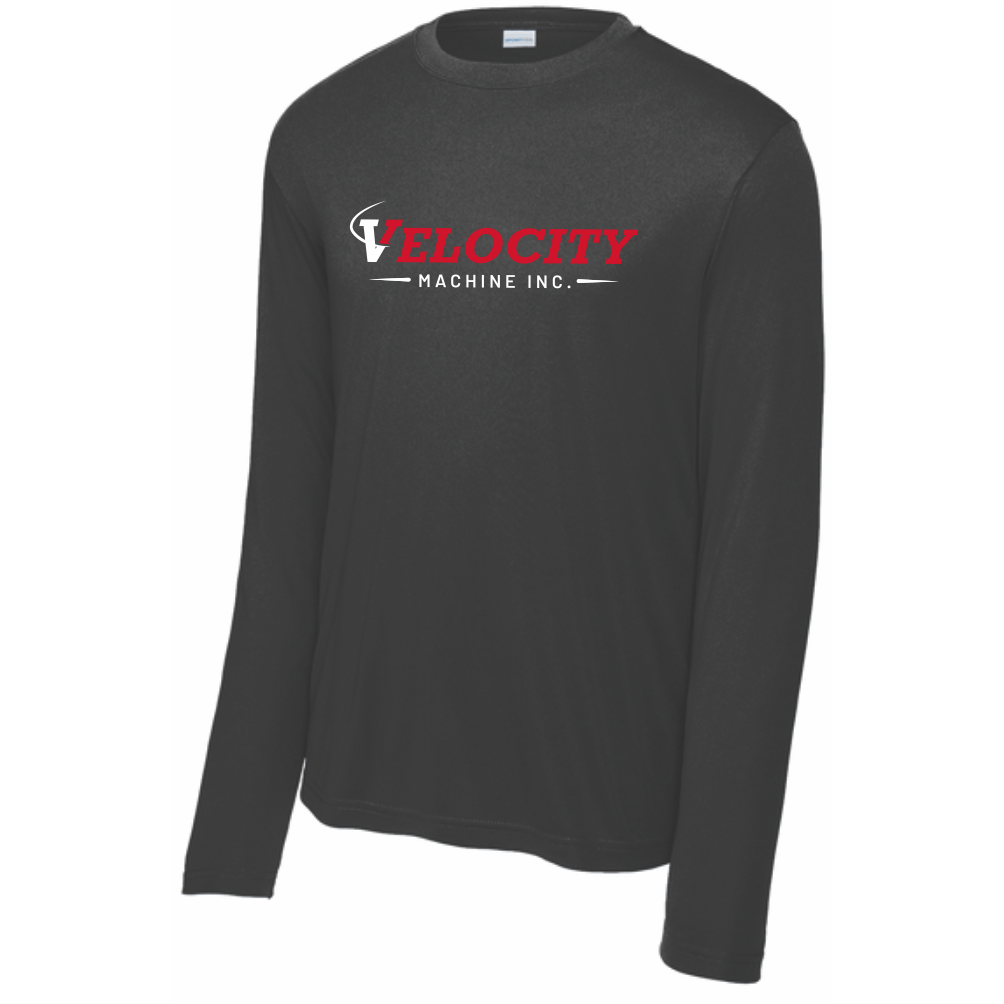 Sport-Tek Long Sleeve PosiCharge Competitor Tee - Black