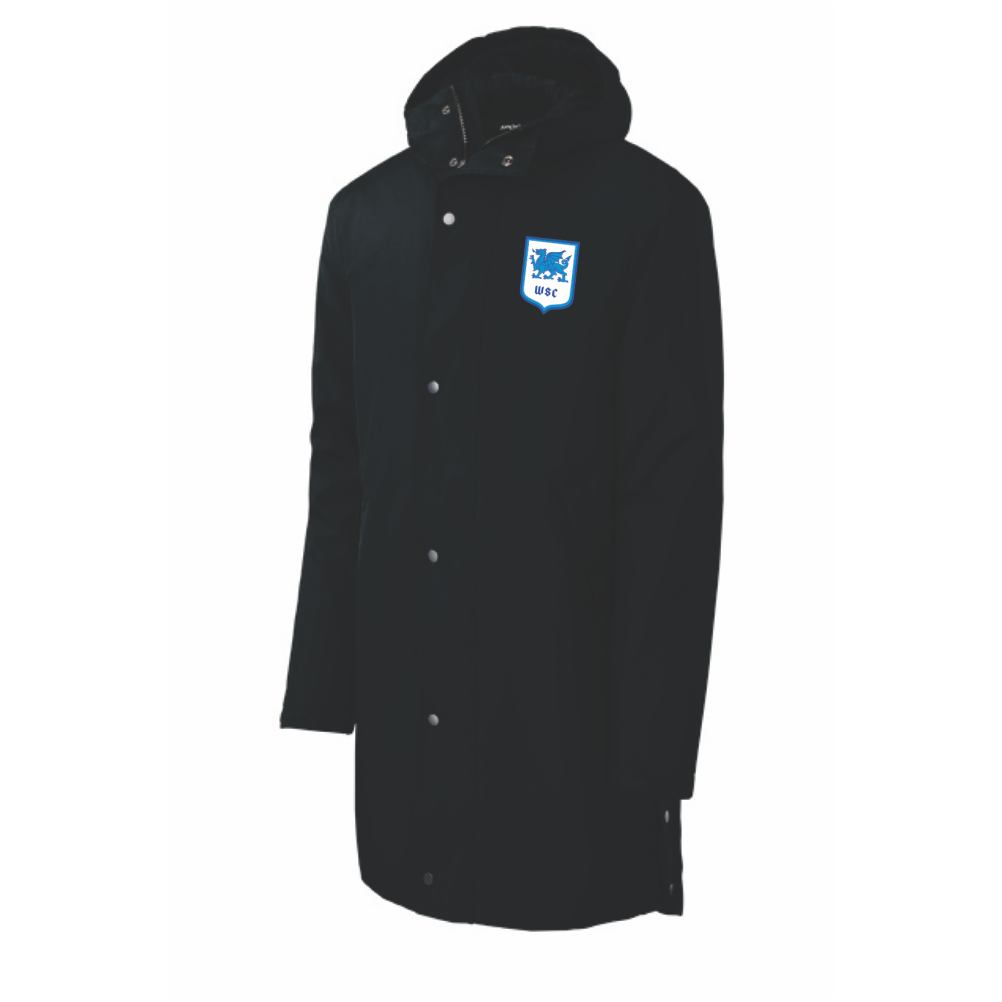 WSC Waterproof Insulated Sideline Parka - Black