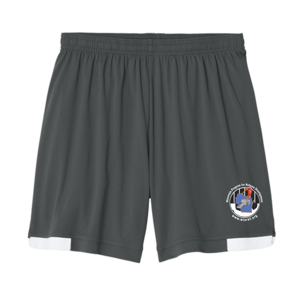 WisRef Sport-Tek Club 7" Short - Iron Grey