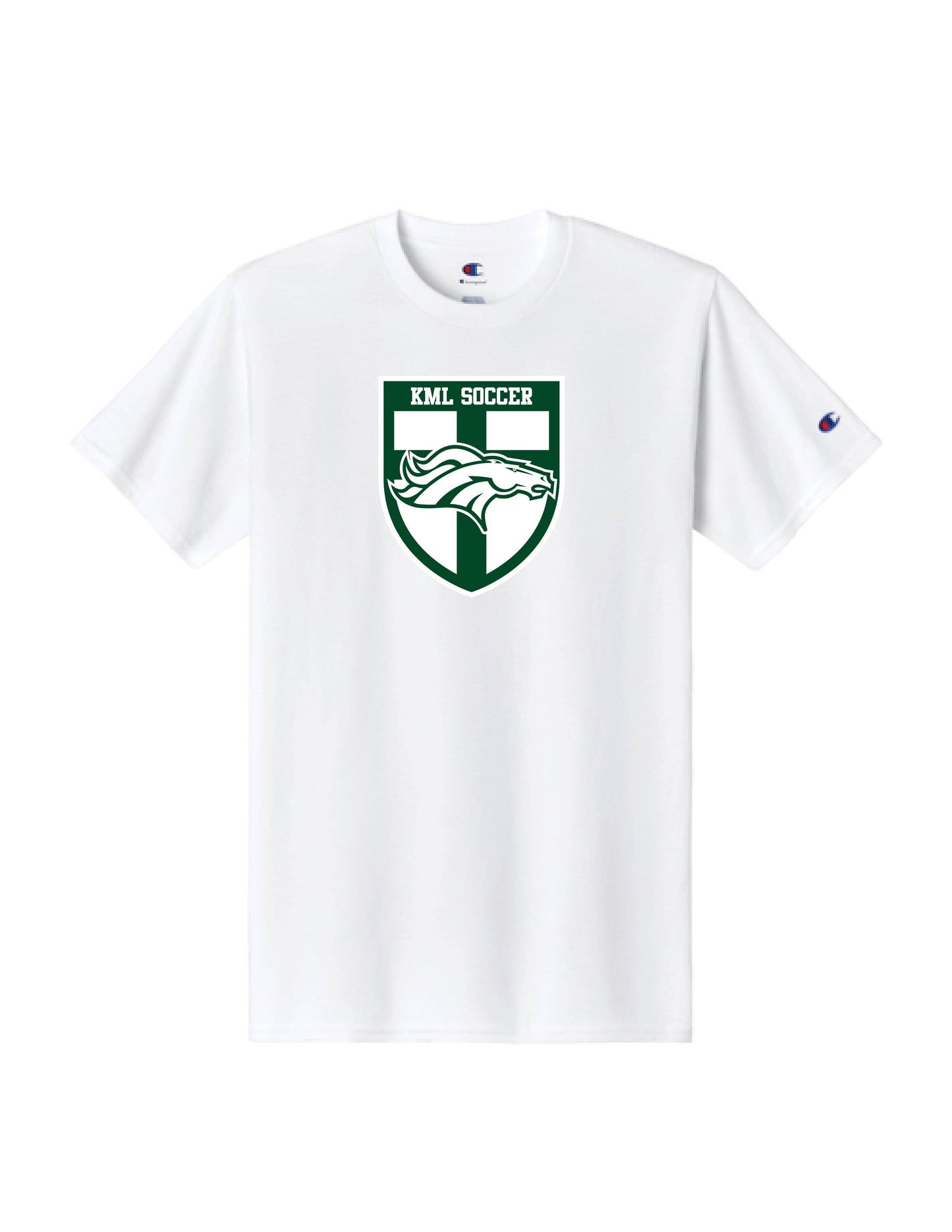 KML shield tee white