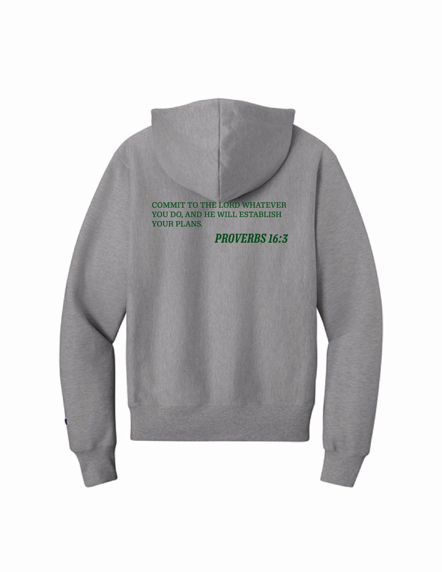 KML Chargers soccer hooded sweatshirt oxford grey