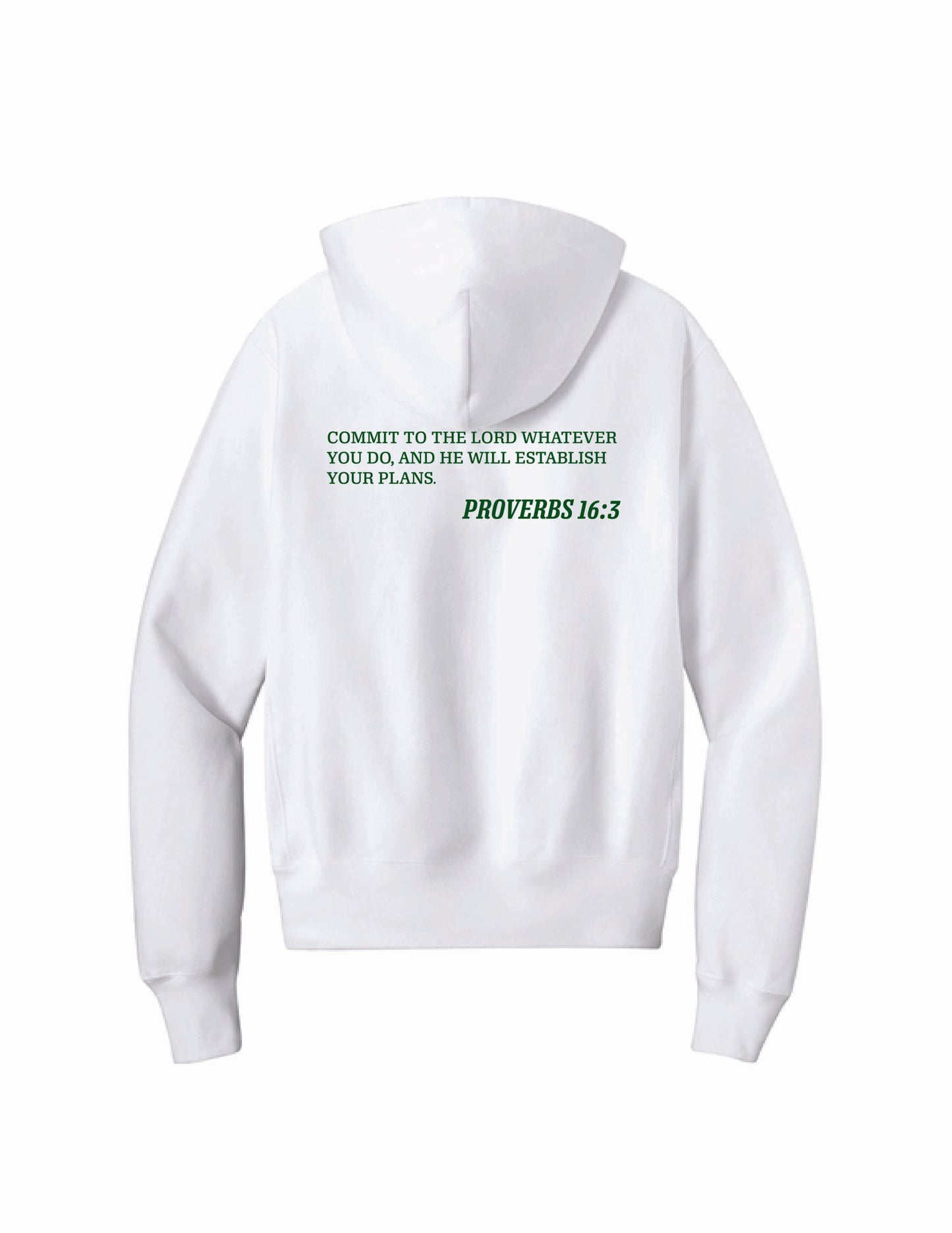 KML Chargers soccer hooded sweatshirt white