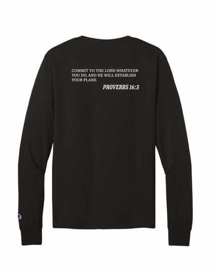 KML Chargers Soccer Long sleeve tee black
