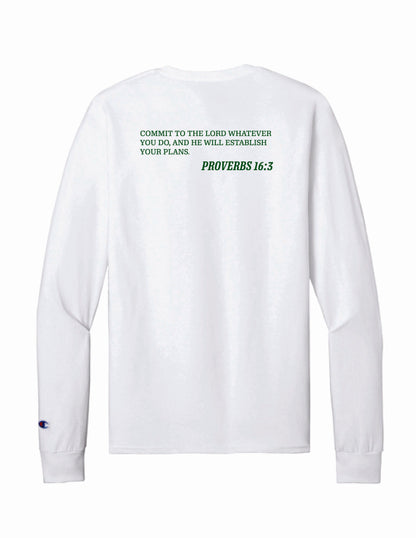 KML Chargers Soccer Long sleeve tee white