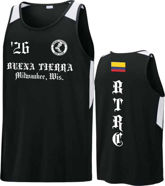 Buena Tierra Sport-Tek Club Tank - Black / Men's / COLOMBIA