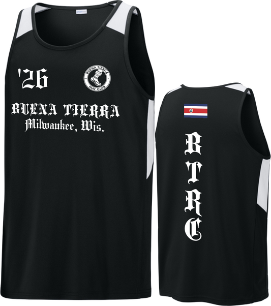 Buena Tierra Sport-Tek Club Tank - Black / Men's / COSTA RICA