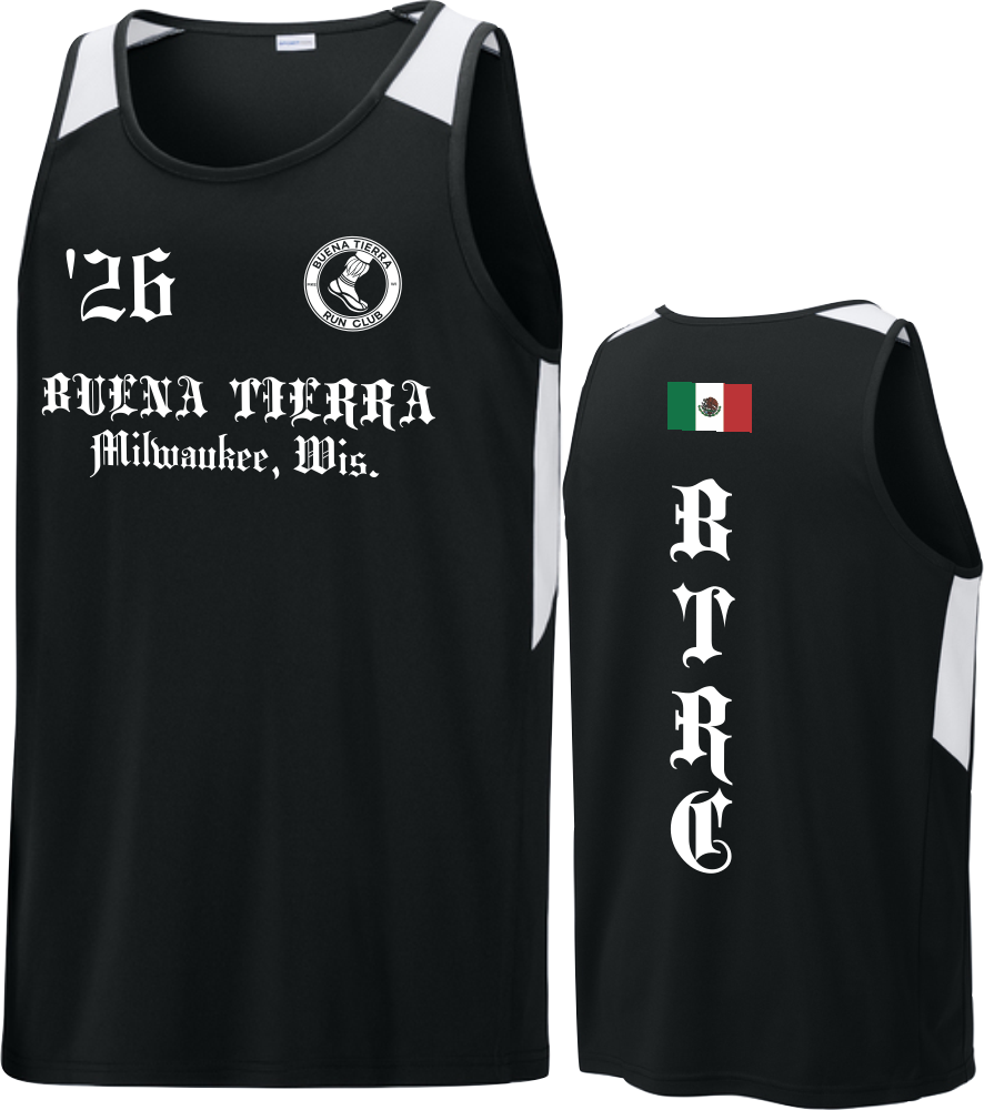Buena Tierra Sport-Tek Club Tank - Black / Men's / MEXICO
