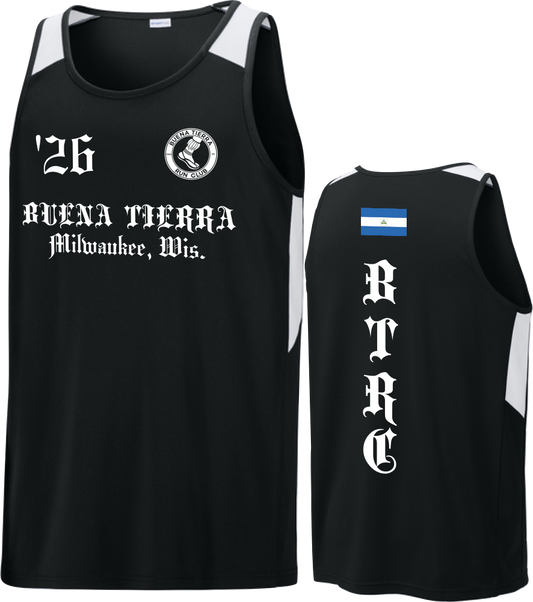 Buena Tierra Sport-Tek Club Tank - Black / Men's / NICARAGUA
