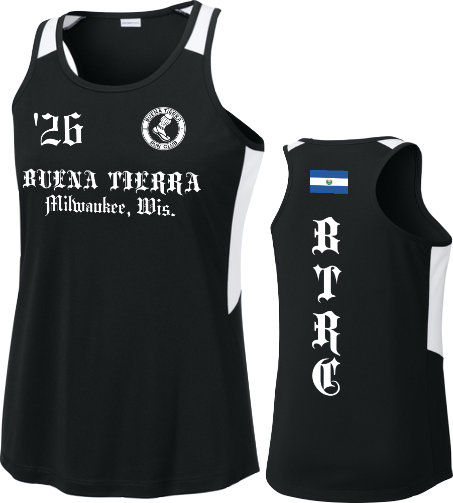 Buena Tierra Sport-Tek Club Tank - Black / Women's / EL SALVADOR