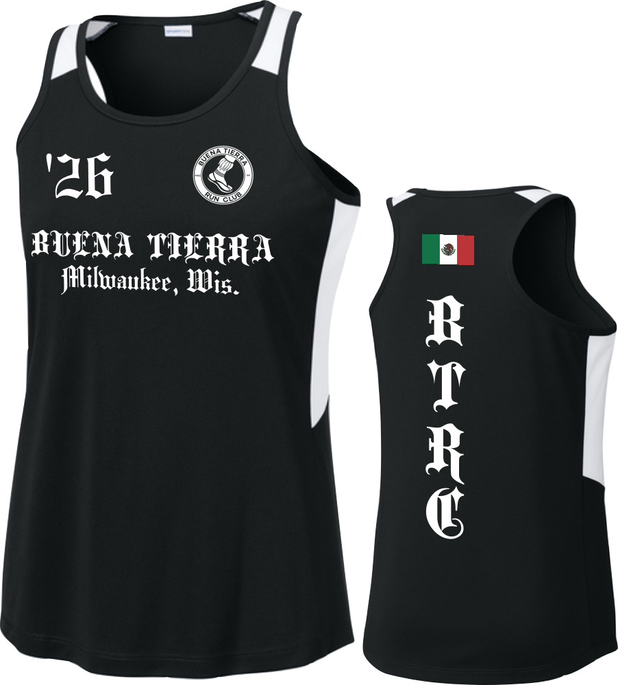 Buena Tierra Sport-Tek Club Tank - Black / Women's / MEXICO