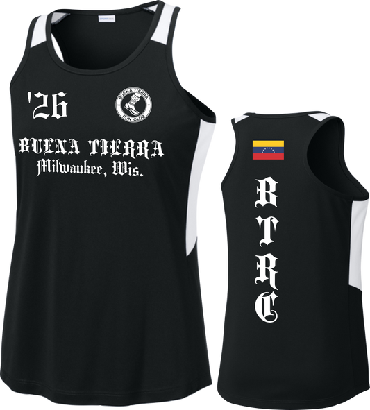 Buena Tierra Sport-Tek Club Tank - Black / Women's / VENEZUELA