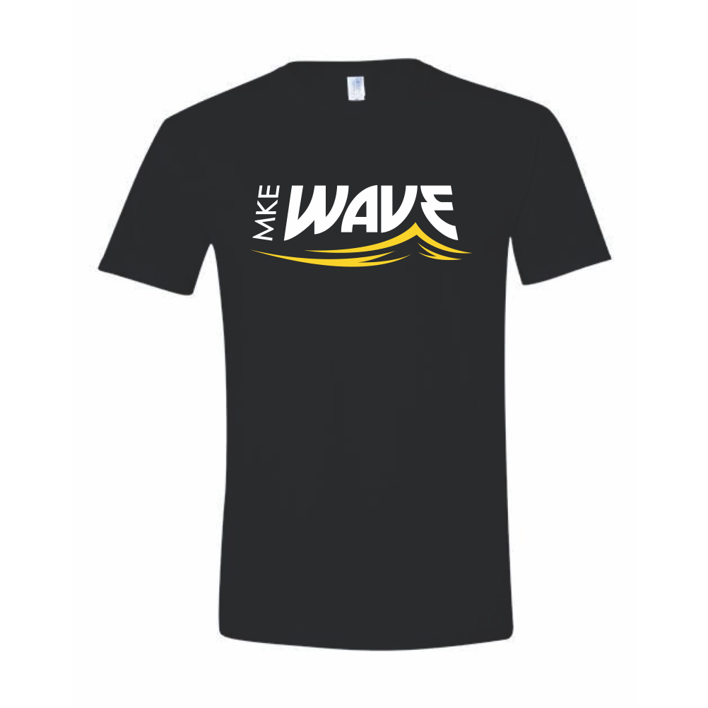 MKE Wave Gildan Softstyle T-Shirt - Black