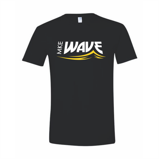 MKE Wave Gildan Softstyle T-Shirt - Black