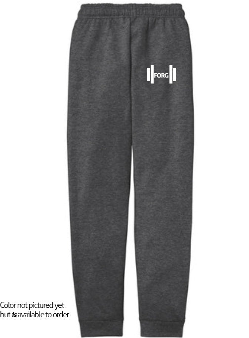 First Edition Embroidered FORG Joggers