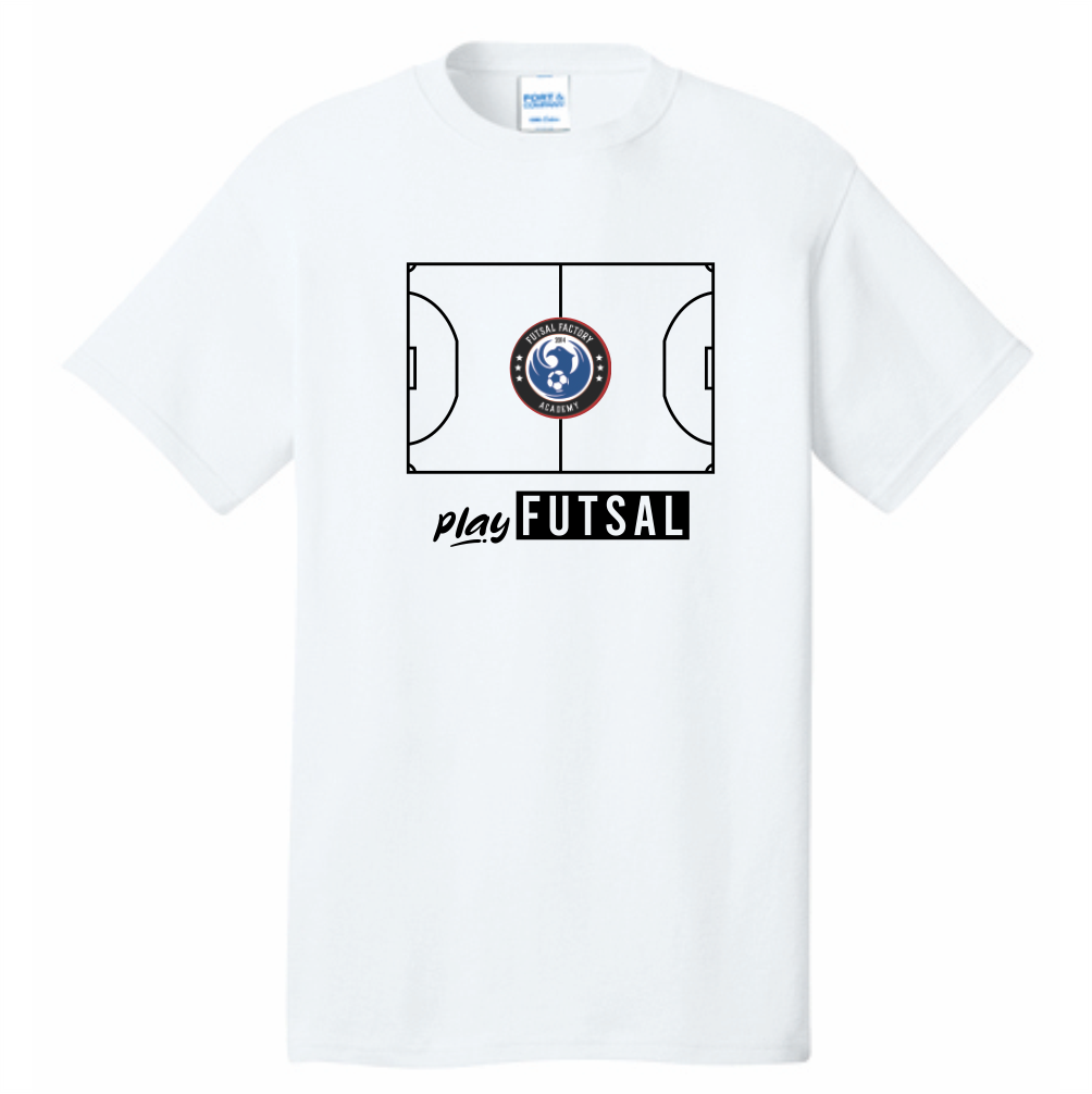 FFA Core Cotton FUTSAL COURT Tee - White