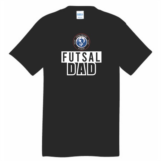 FFA Core Cotton FUTSAL DAD Tee - Black