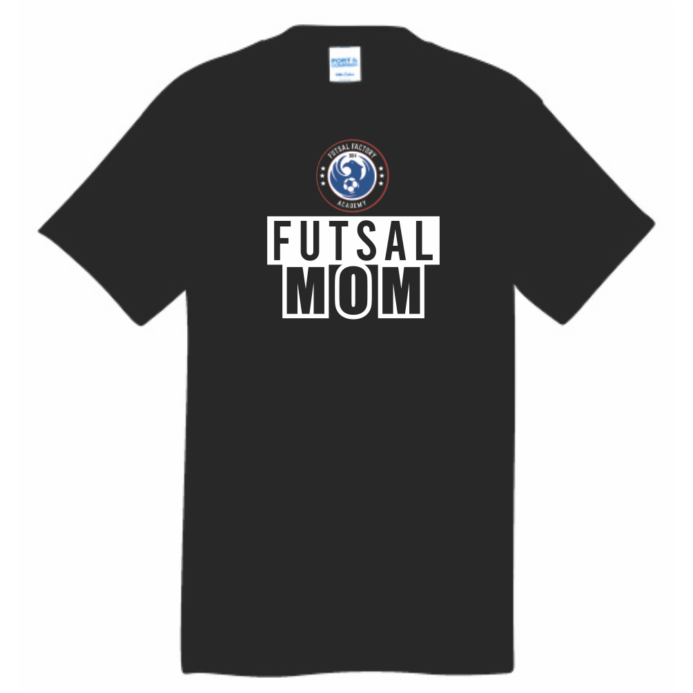 FFA Core Cotton FUTSAL MOM Tee - Black
