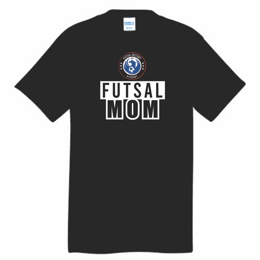 FFA Core Cotton FUTSAL MOM Tee - Black