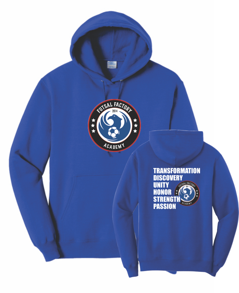 FFA Core Fleece Pullover Hooded Logo Sweatshirt - Royal