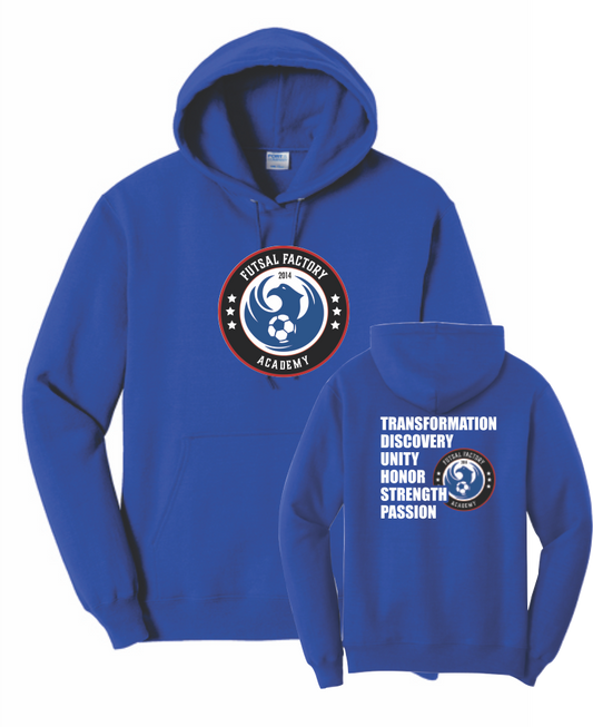 FFA Core Fleece Pullover Hooded Logo Sweatshirt - Royal