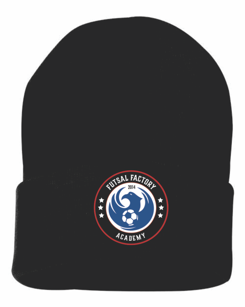 FFA 12" Solid Cuffed Beanie - Black