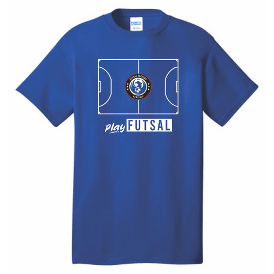 FFA Core Cotton FUTSAL COURT Tee - Royal