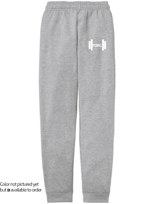 First Edition Embroidered FORG Joggers