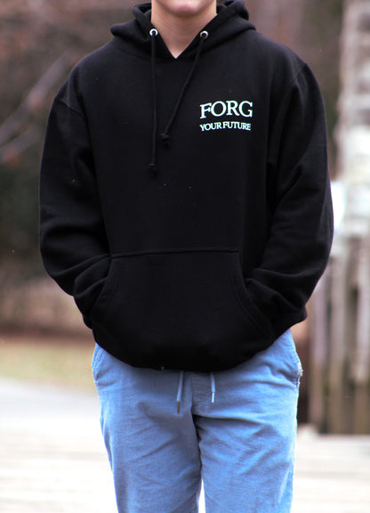 Focus, Optimism, Resilience, Growth Heavy Weight Hoodie