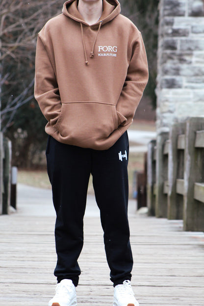 Focus, Optimism, Resilience, Growth Heavy Weight Hoodie