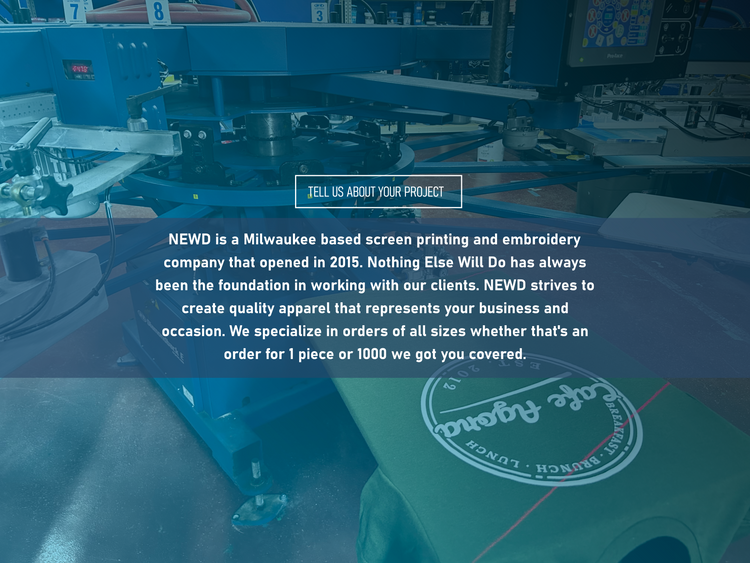 NEWD Custom Printing – NEWD Clothing Company