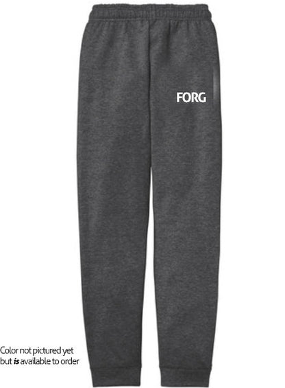Embroidered FORG Logo Joggers