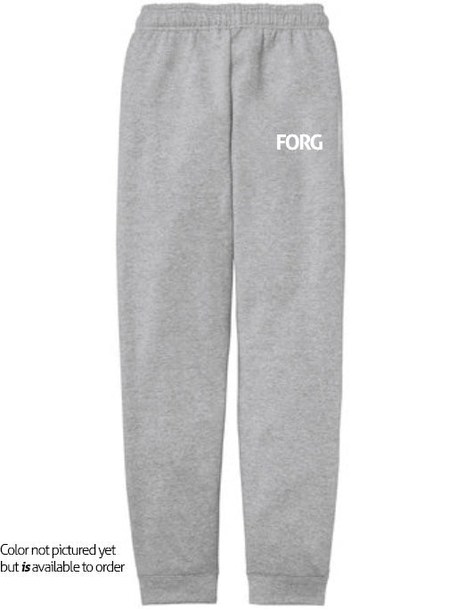 Embroidered FORG Logo Joggers
