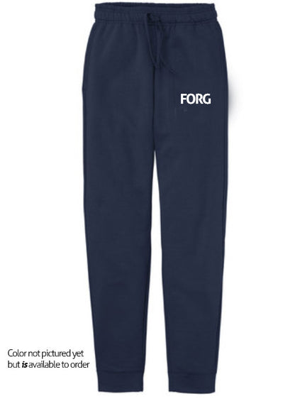Embroidered FORG Logo Joggers