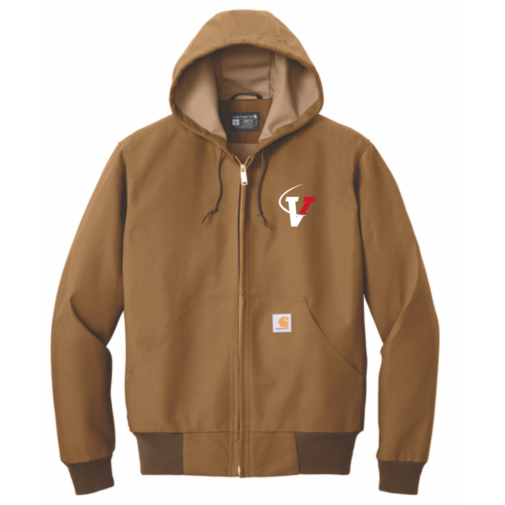 Carhartt Thermal-Lined Duck Active Jacket - Carhartt Brown