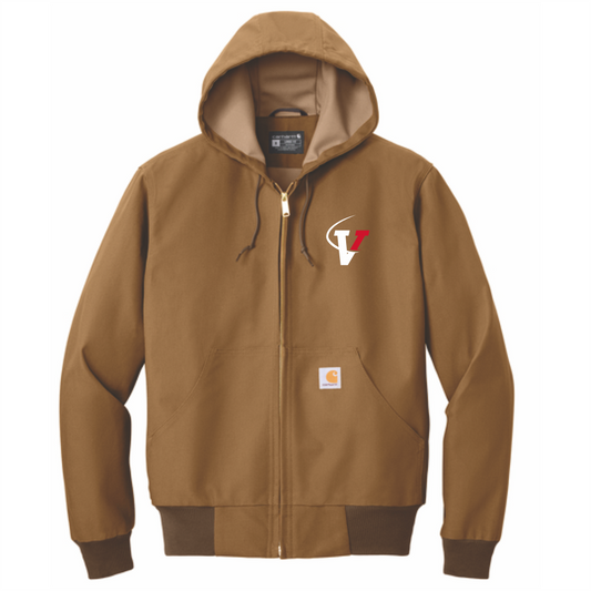 Carhartt Thermal-Lined Duck Active Jacket - Carhartt Brown