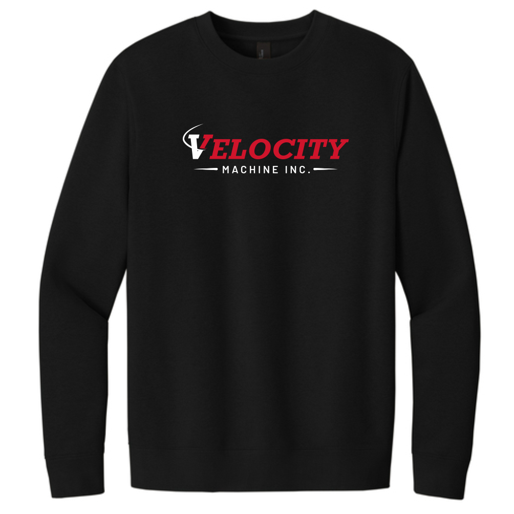 District V.I.T. Fleece Crew - Black