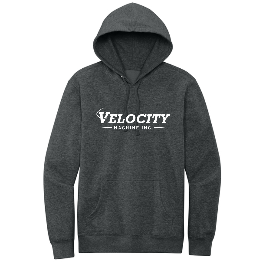 District V.I.T. Fleece Hoodie - Heathered Charcoal