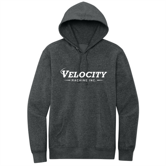 District V.I.T. Fleece Hoodie - Heathered Charcoal