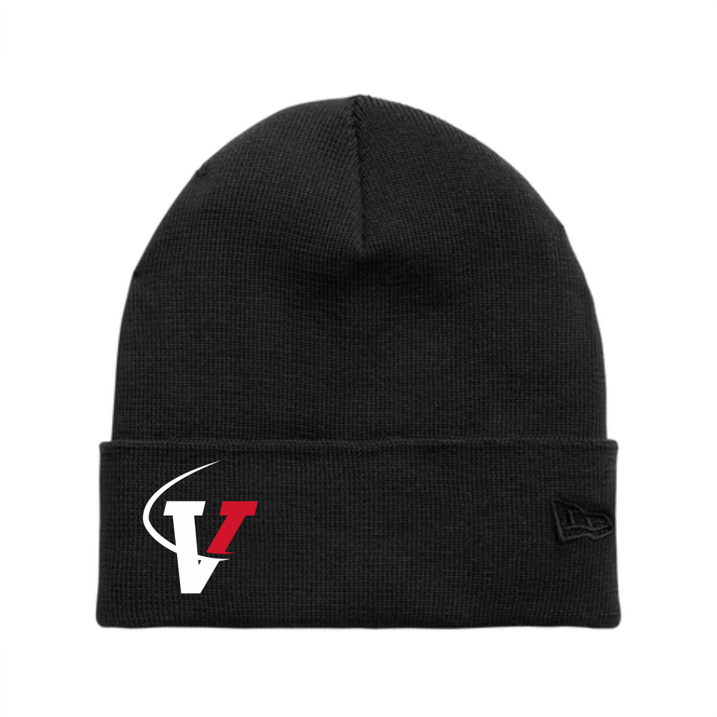 New Era Recycled Cuff Beanie - Black