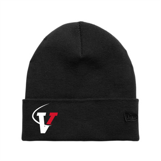 New Era Recycled Cuff Beanie - Black