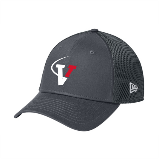 New Era Stretch Mesh Cap - Flag Charcoal/Charcoal