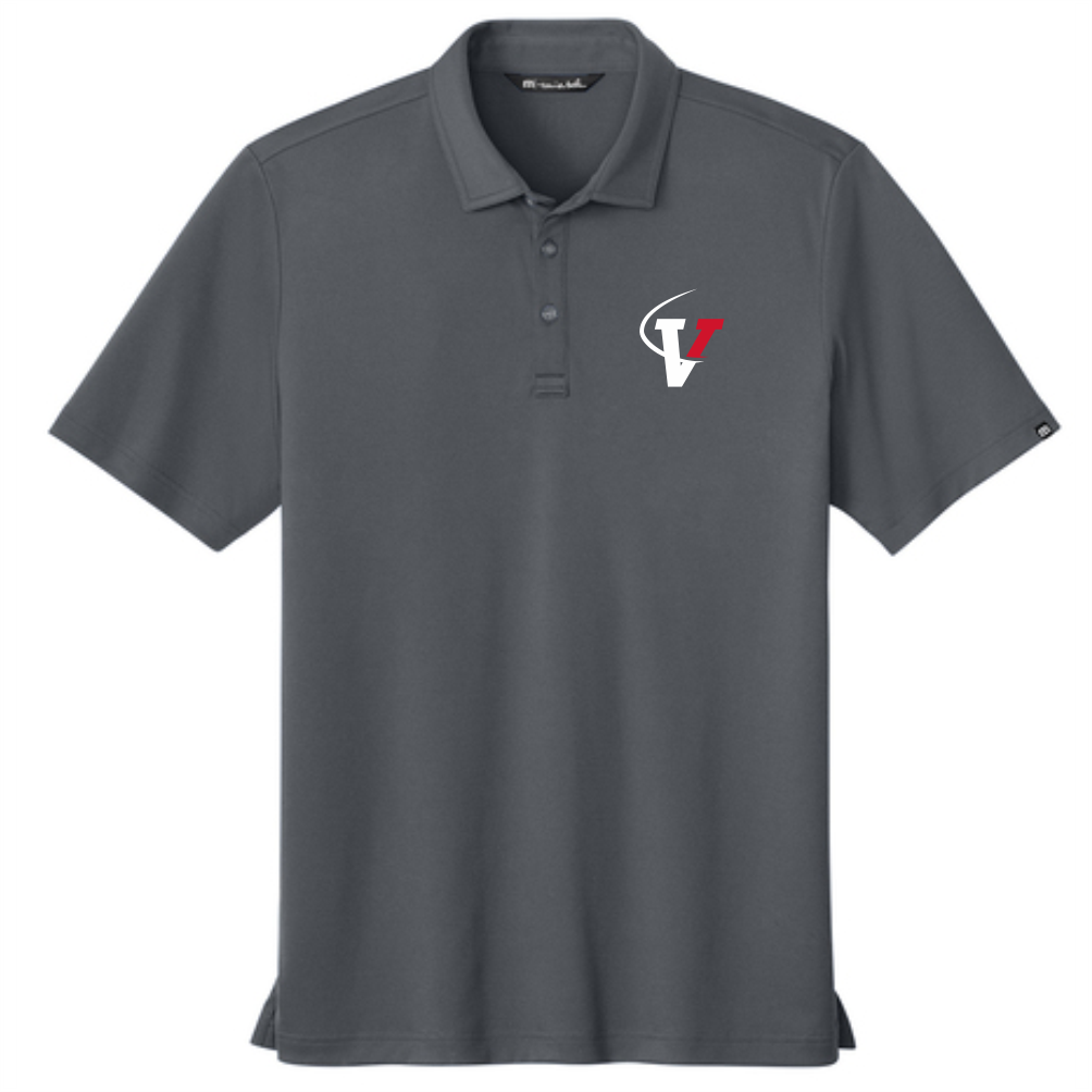 TravisMathew Coto Performance Polo - Quiet Shade Grey