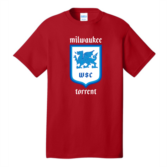 WSC Core Cotton Tee - Red