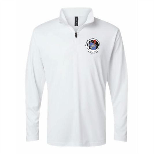 WisRef Allpro Pro-Lock Performance 1/4 Zip Pullover - White